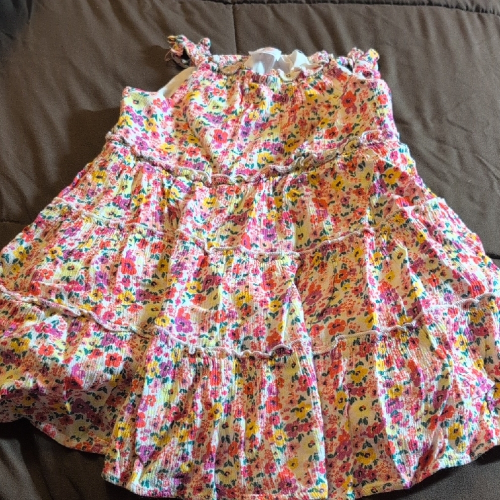 Wonder Nation Colorful Floral Dress